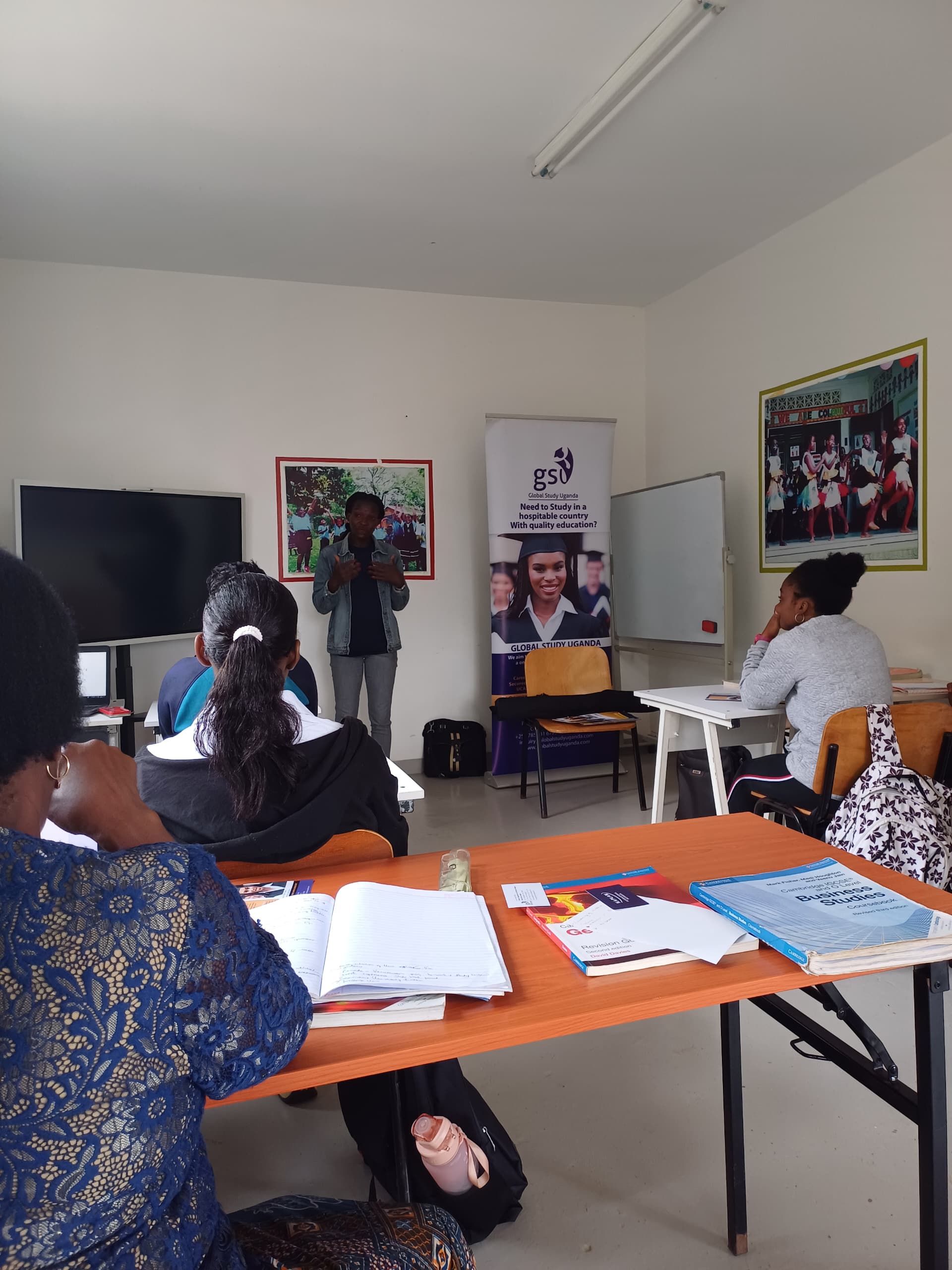 Presentation at Pearl of Africa International school – Global Study Uganda
